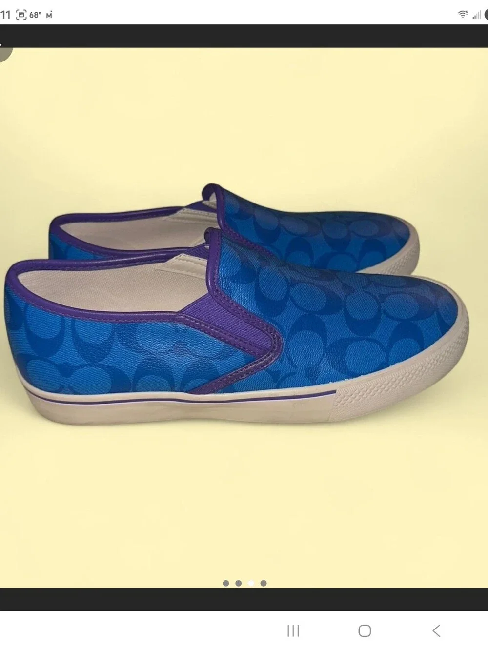 Coach Slip-On Sneakers